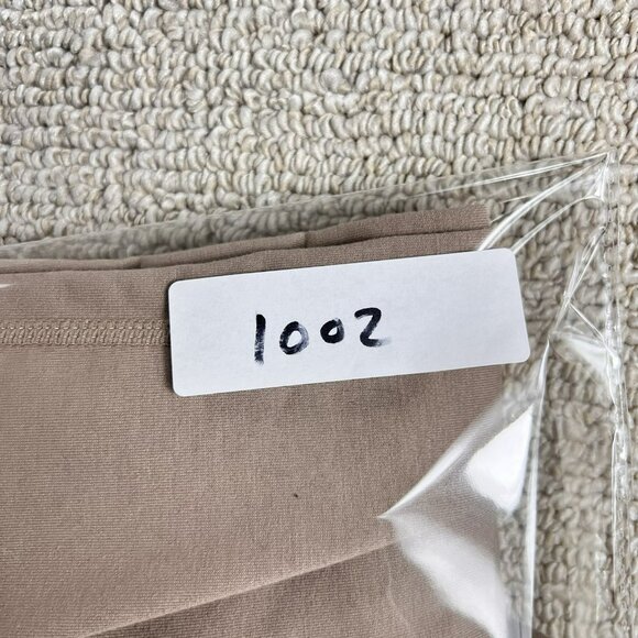 BYLT Premium Basics Drop Cut Long Sleeve Shirt Beige Men’s Size Medium - Picture 8 of 8